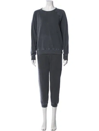 Pre-owned The Great Pant Set In Gray