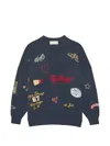 The Great Oversize Crew Pullover In True Navy In Blue