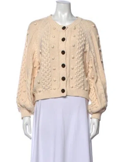 Pre-owned The Great Patterned Crew Neck Sweater In Neutral