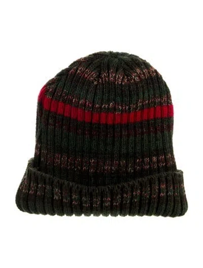 Pre-owned The Great Patterned Intarsia Beanie In Multi