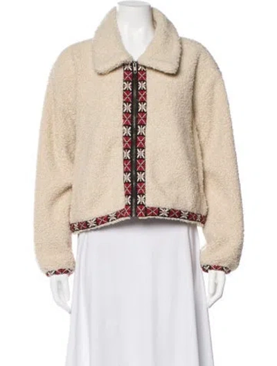 Pre-owned The Great Patterned Jacket In Neutrals