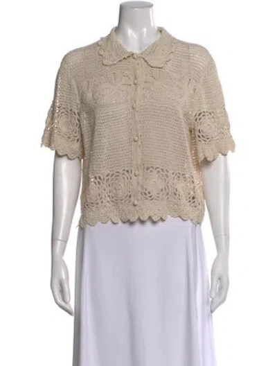 Pre-owned The Great Patterned Sweater In Neutral