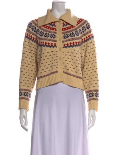 Pre-owned The Great Patterned Sweater In Neutrals