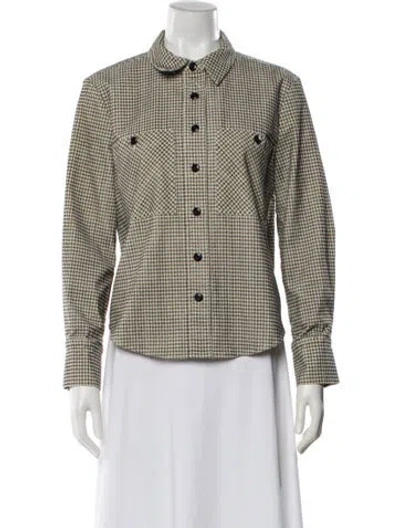 Pre-owned The Great Plaid Print Evening Jacket In Multi