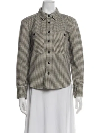 Pre-owned The Great Plaid Print Evening Jacket In Multi