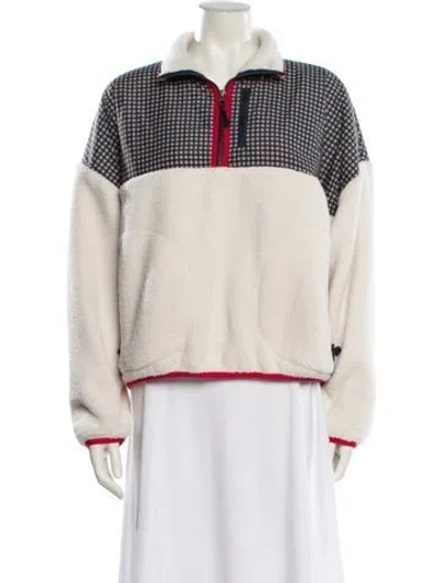 Pre-owned The Great Plaid Print Jacket In Neutrals