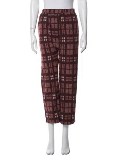 Pre-owned The Great Plaid Print Pajamas In Red