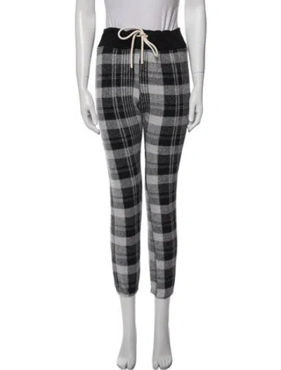 Pre-owned The Great Plaid Print Sweatpants In Multi