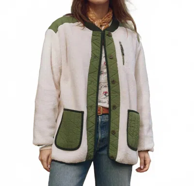 The Great Plush Fleece Tundra Jacket In White