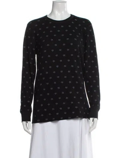 Pre-owned The Great Printed Crew Neck Sweater In Multi