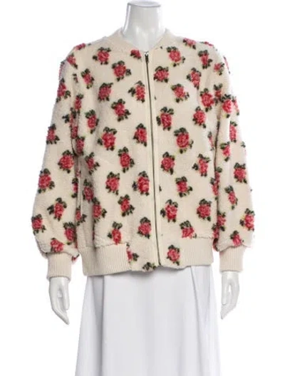 Pre-owned The Great Printed Evening Jacket W/ Tags In Neutral