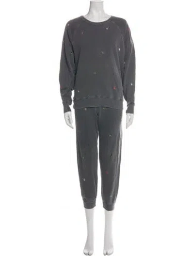 Pre-owned The Great Printed Lounge Set In Gray
