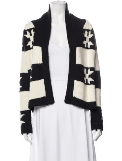 Pre-owned The Great Printed Open Front Sweater