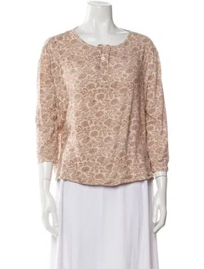 Pre-owned The Great Printed Pajamas In Neutral