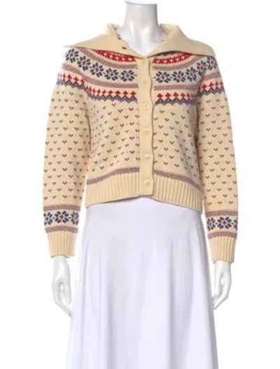 Pre-owned The Great Printed Sweater