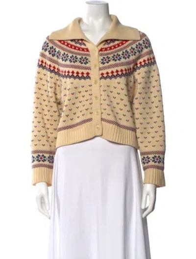 Pre-owned The Great Printed Sweater
