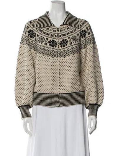 Pre-owned The Great Printed Sweater