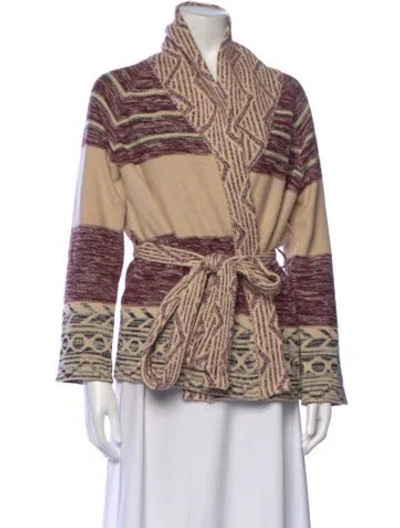Pre-owned The Great Printed Sweater In Neutral