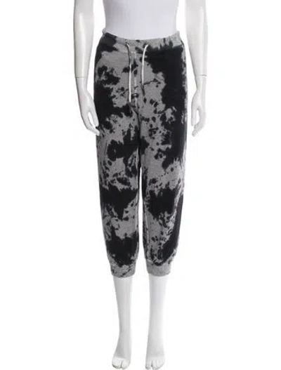 Pre-owned The Great Printed Sweatpants In Gray