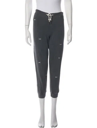 Pre-owned The Great Printed Sweatpants In Grey