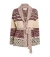 The Great The Riding Cardigan Rusted Red Multi In Brown