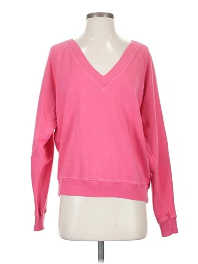 Pre-owned The Great Pullover Sweater In Pink