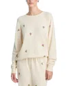 The Great Rose Sweatshirt In Neutral