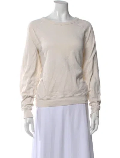 Pre-owned The Great Scoop Neck Sweater In Brown