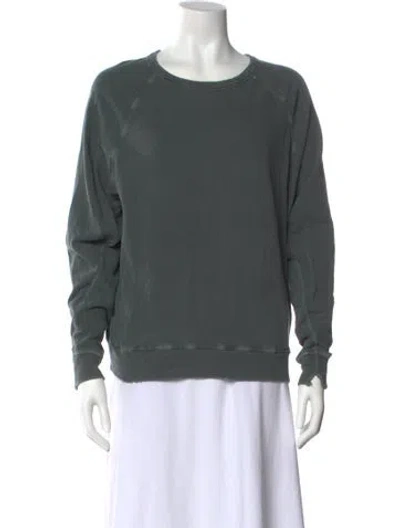 Pre-owned The Great Scoop Neck Sweater In Gray