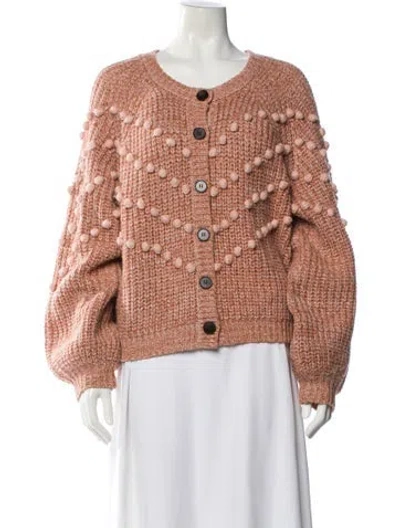 Pre-owned The Great Scoop Neck Sweater In Orange