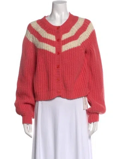 Pre-owned The Great Scoop Neck Sweater In Pink