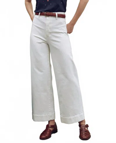 The Great Seafair Wide Leg Jean In True White