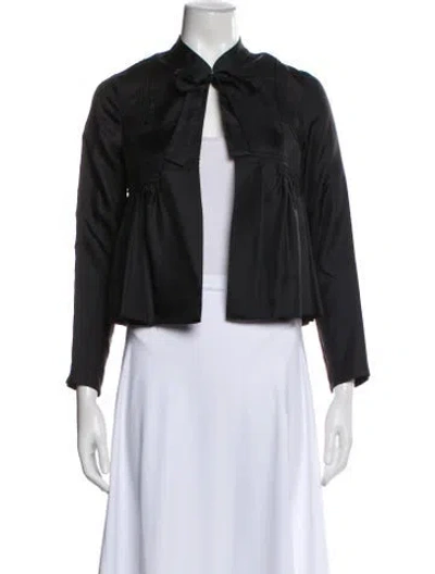 Pre-owned The Great Silk Evening Jacket W/ Tags In Gray