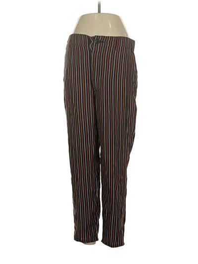 Pre-owned The Great Silk Pants In Brown
