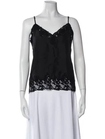 Pre-owned The Great Silk Robe In Black