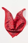 The Great Silk Scarf In Red