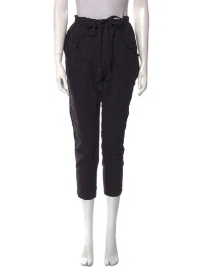 Pre-owned The Great Skinny Leg Pants In Black