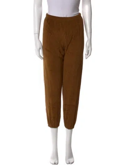 Pre-owned The Great Skinny Leg Pants In Brown