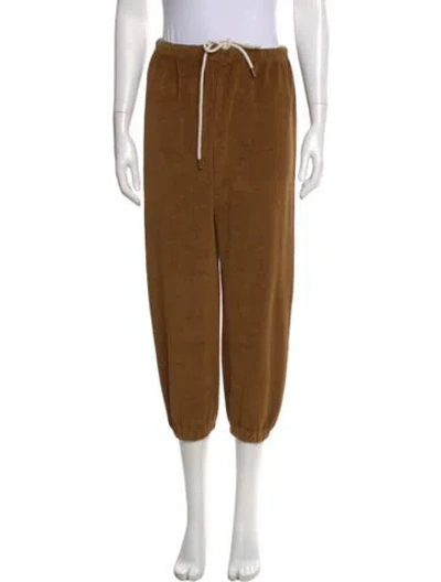 Pre-owned The Great Skinny Leg Pants In Brown