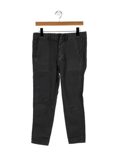 Pre-owned The Great Skinny Leg Pants In Gray