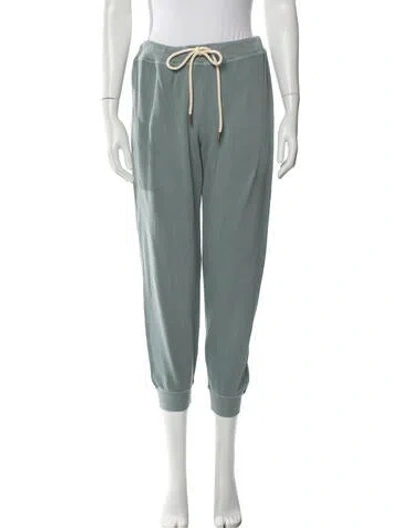 Pre-owned The Great Skinny Leg Pants In Green