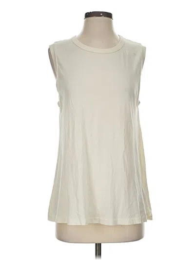 Pre-owned The Great Sleeveless T-shirt In White
