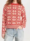 The Great The Snowflake Pullover In Multi