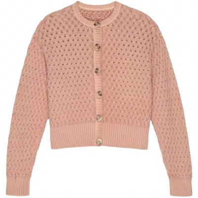 The Great Stable Cardigan In Acadia In Pink