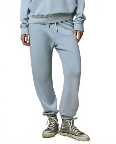 The Great Stadium Sweatpant In Whisper Blue In Gray