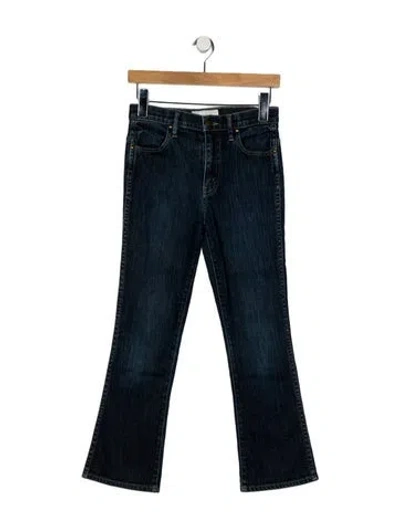 Pre-owned The Great Straight Leg Pants In Black