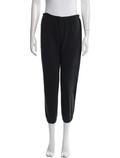 Pre-owned The Great Straight Leg Pants In Black