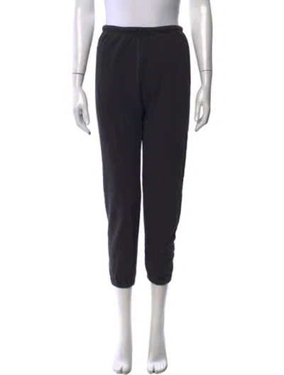 Pre-owned The Great Straight Leg Pants In Black