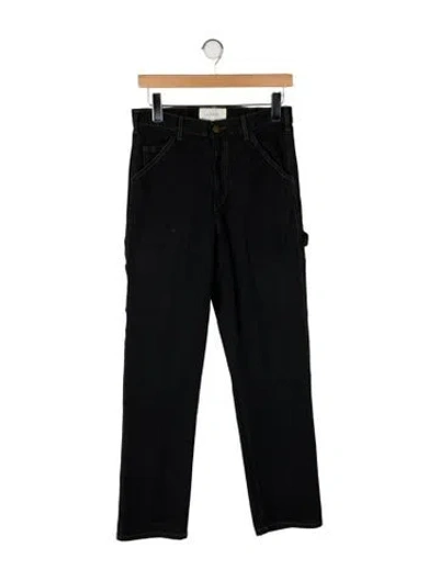 Pre-owned The Great Straight Leg Pants In Blue