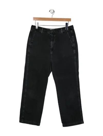 Pre-owned The Great Straight Leg Pants In Gray